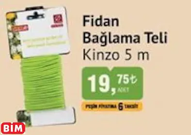 FİDAN BAĞLAMA TELİ KİNZO 5 M FİDAN BAĞLAMA TELİ KİNZO 5 M